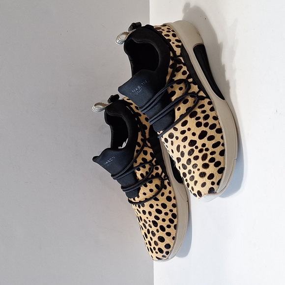 Mark Nason Mayfair Black Animal Print Slip-on Casual Tennis Shoe Sneakers Sz.6.5 - Picture 6 of 11